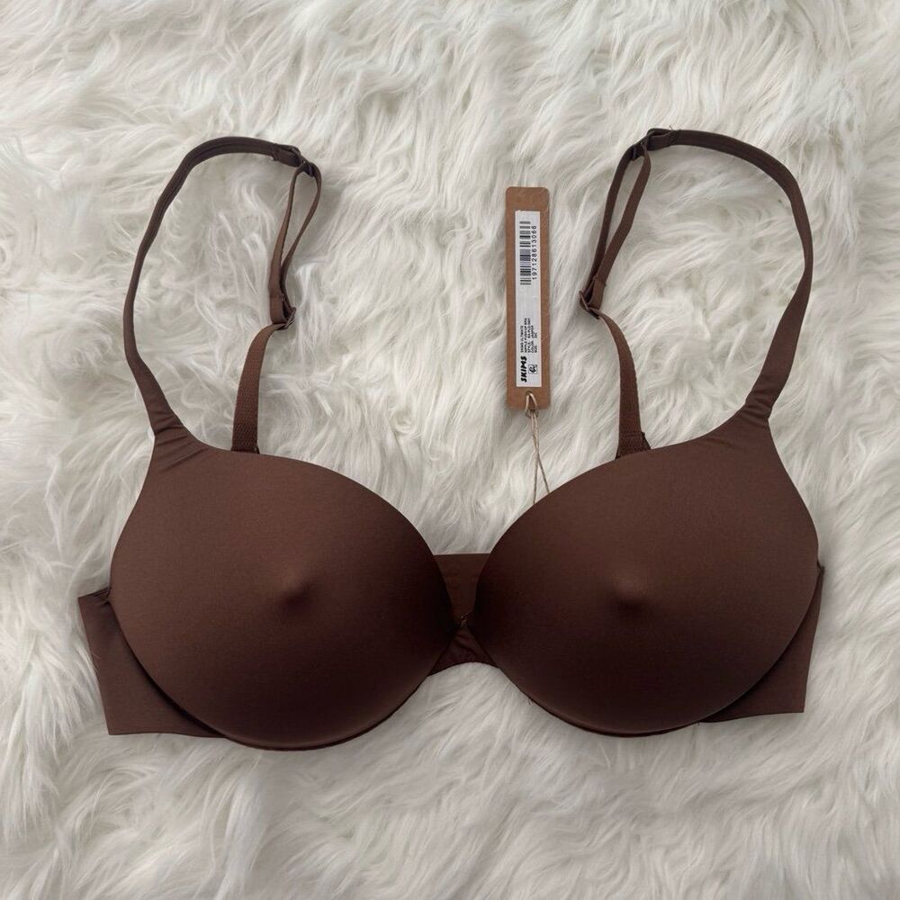 Skims Ultimate Nipple Pushup Bra Jasper Size 32C - Picture 2 of 7
